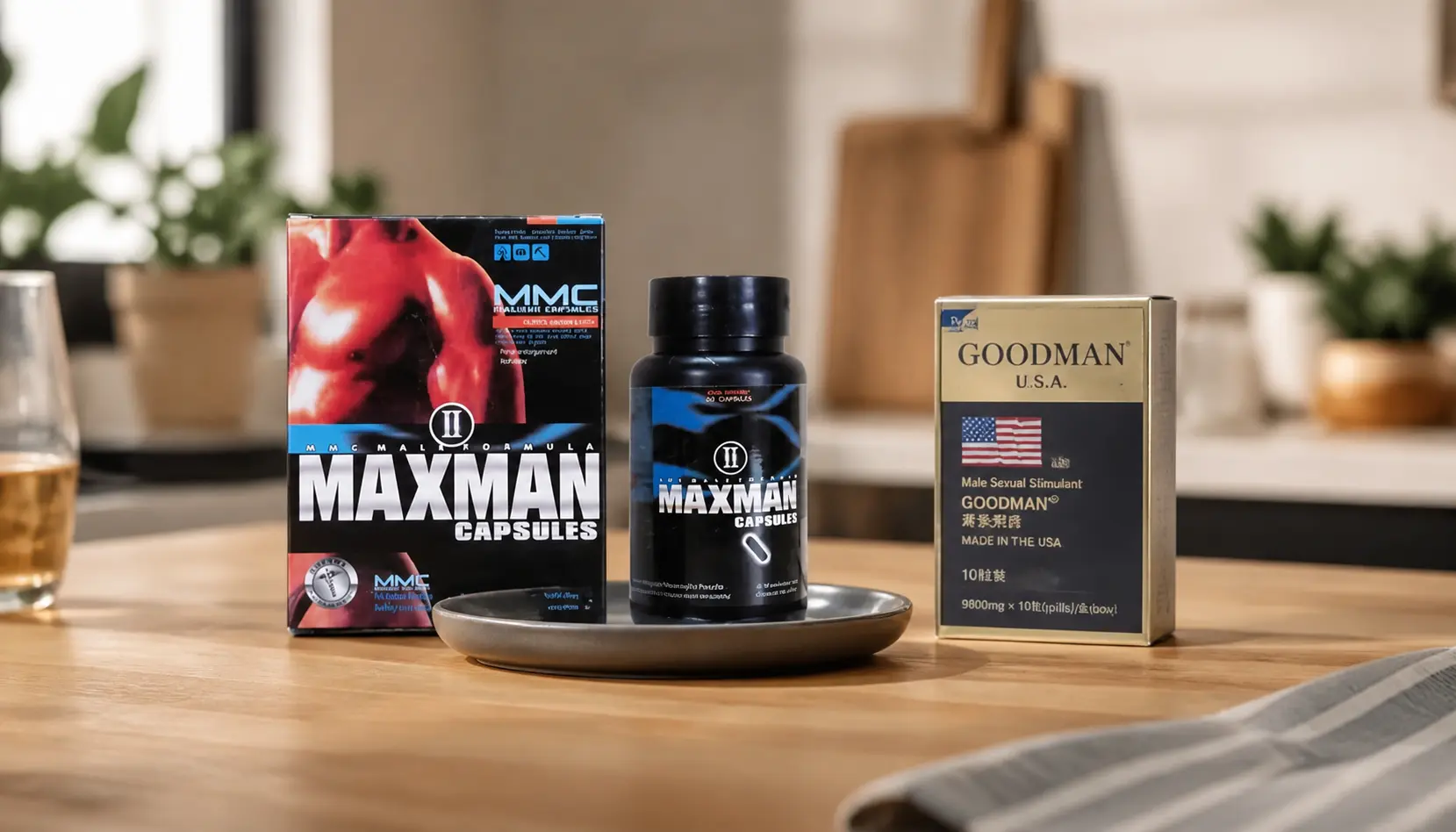 美國GOODMAN增大丸 vs 岡本持久膏 vs 泰坦凝膠完整評測:成分、效果、副作用全面對比